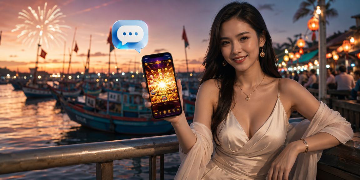 Cảnh bãi biển Mũi Né và trò chơi slot phổ biến trong cộng đồng địa phương